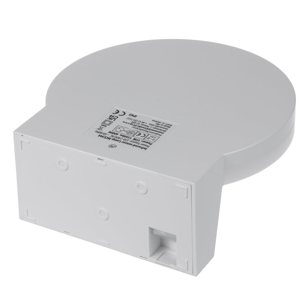 LED svietidlo s pohybovým senzorom Maclean, PIR pohybový senzor, farba biela, 15 W, IP65, 1560 lm, neutrálna biela farba (4000 K) MCE344 W, 2 ks
