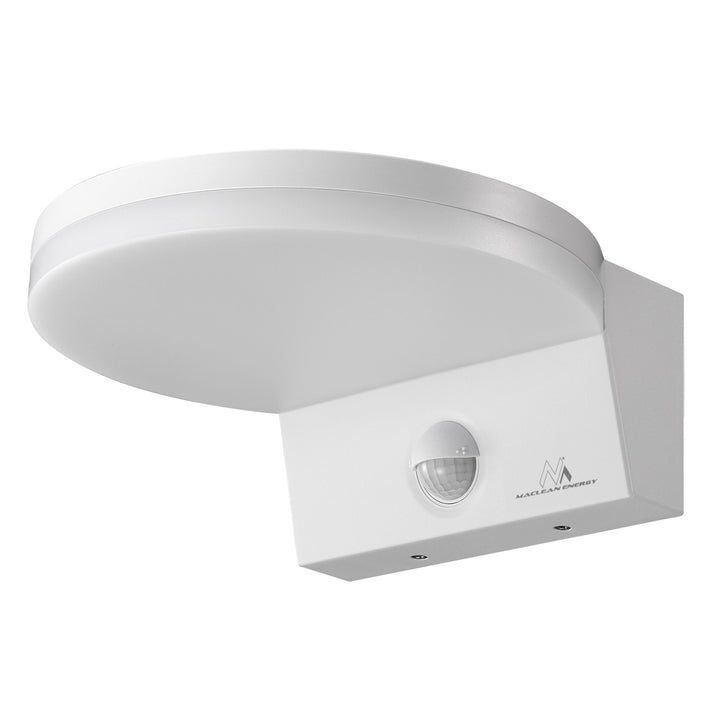 LED svietidlo s pohybovým senzorom Maclean, PIR pohybový senzor, farba biela, 15 W, IP65, 1560 lm, neutrálna biela farba (4000 K) MCE344 W, 2 ks