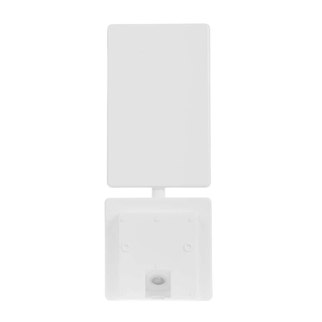 LED svietidlo s pohybovým senzorom Maclean, PIR pohybový senzor, biela farba, 10 W, IP65, 800 lm, neutrálna biela farba (4000 K) MCE516 W, 2 ks