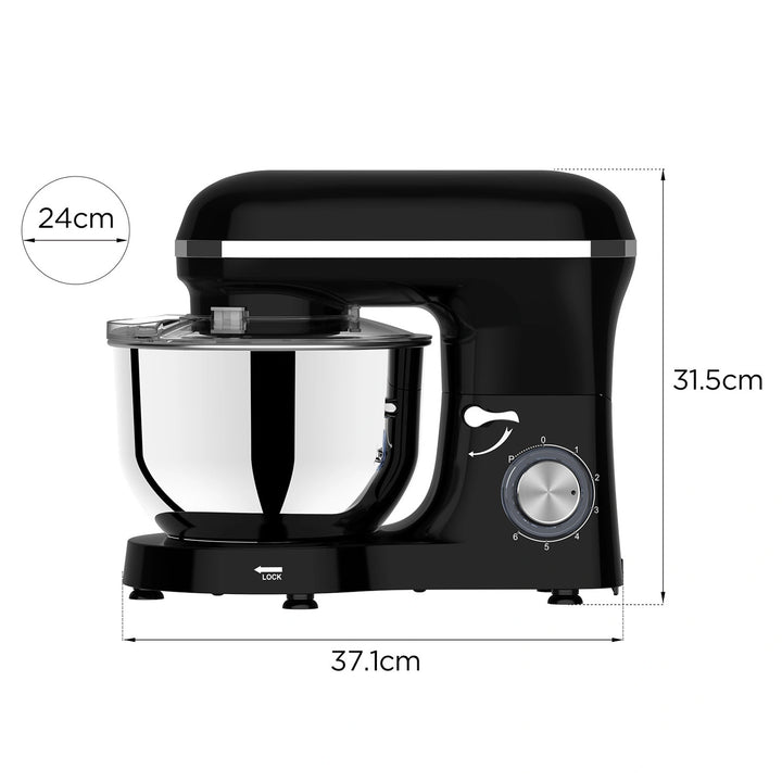 Planetárny mixér Lovio ChefAssistant, čierny, LVSTM01BK
