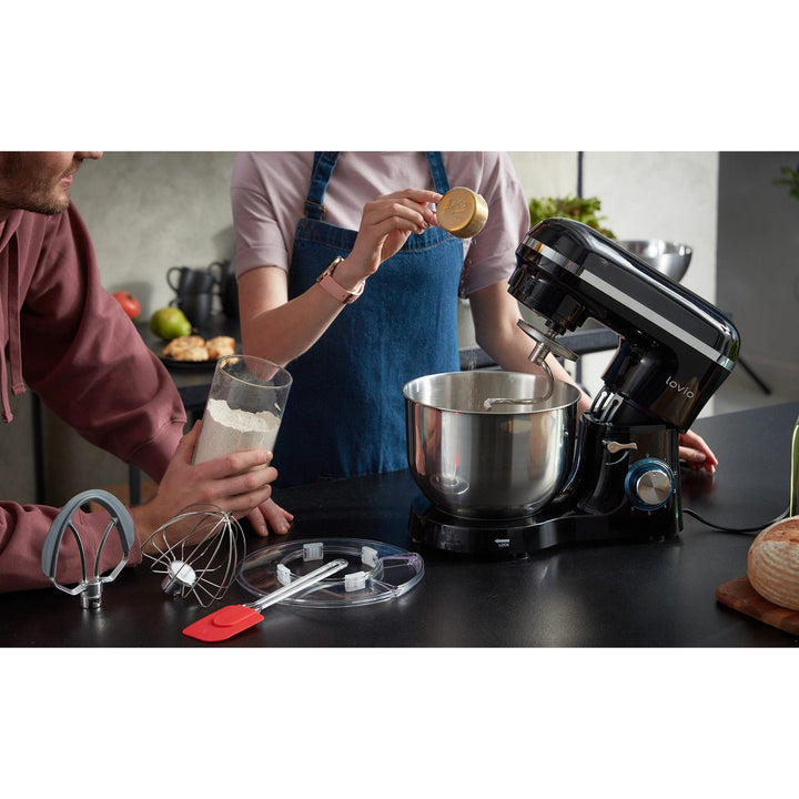 Planetárny mixér Lovio ChefAssistant, čierny, LVSTM01BK