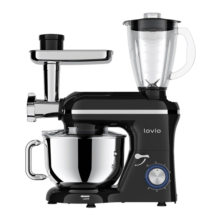 Planetárny mixér Lovio ChefAssistant Plus, čierny, LVSTM02PBK