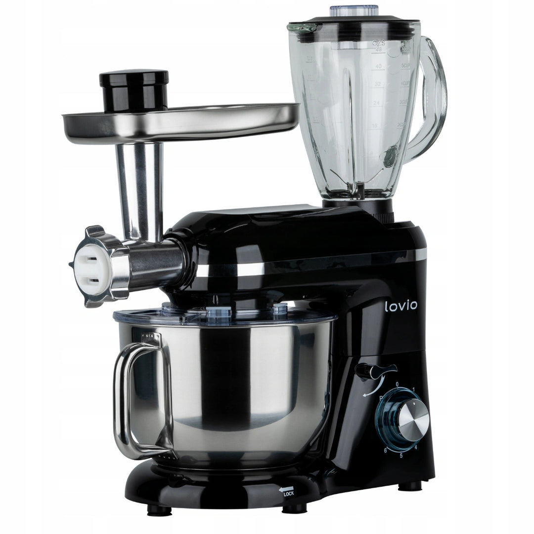 Planetárny mixér Lovio ChefAssistant Plus, čierny, LVSTM02PBK