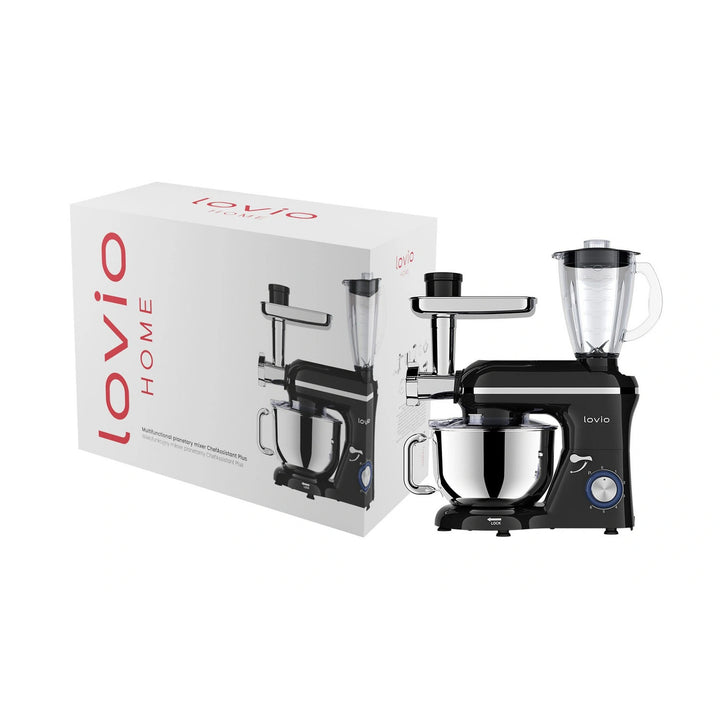 Planetárny mixér Lovio ChefAssistant Plus, čierny, LVSTM02PBK