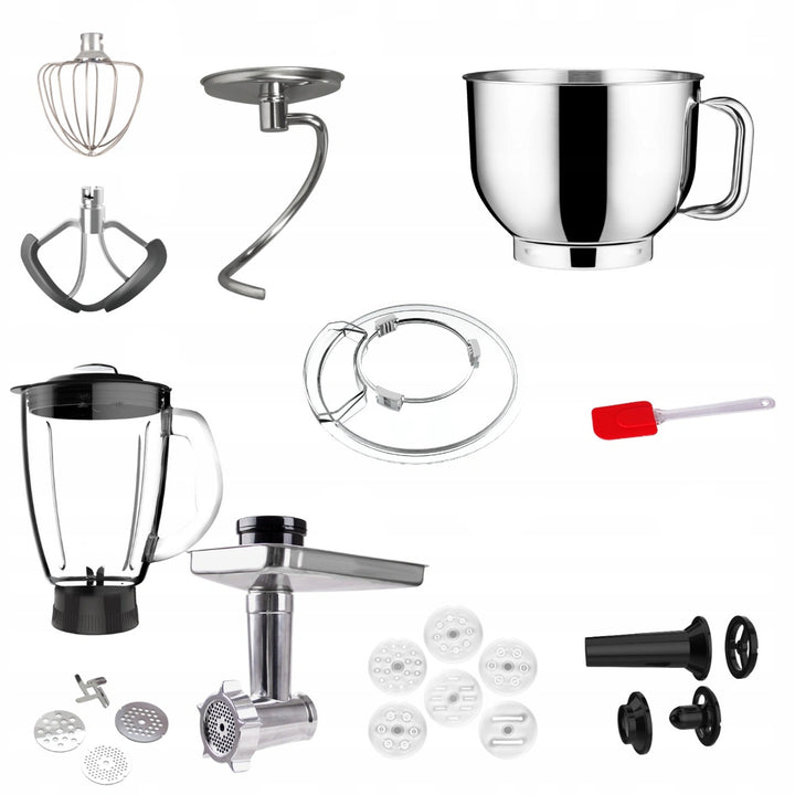 Planetárny mixér Lovio ChefAssistant Plus, čierny, LVSTM02PBK