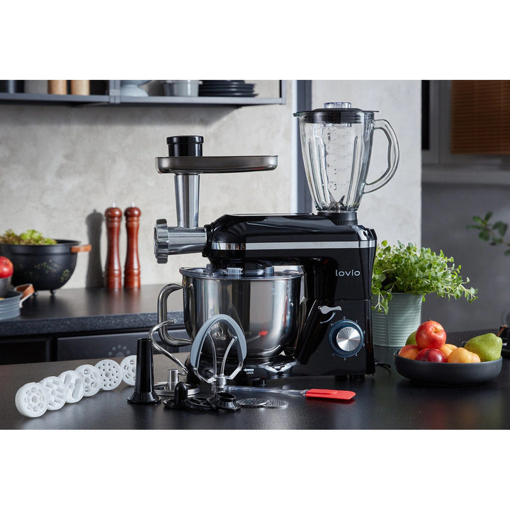 Planetárny mixér Lovio ChefAssistant Plus, čierny, LVSTM02PBK