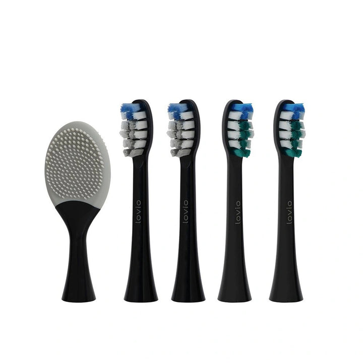 Elektrická zubná kefka Lovio SonicProtect PRO, čierna, LVTB124BK