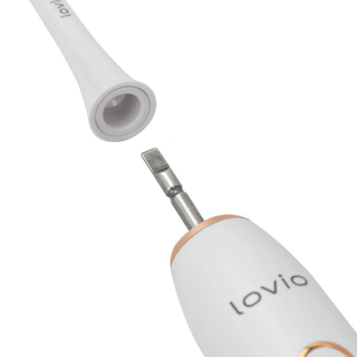 Elektrická zubná kefka Lovio SonicProtect PRO, biela, LVTB124WH