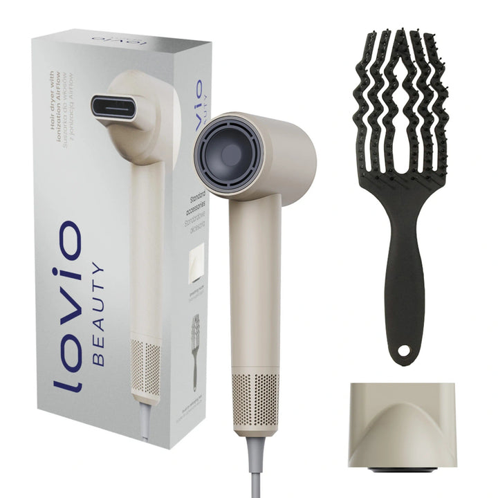 Profesionálny fén na vlasy Lovio Air Flow, béžový, LVHD001BE