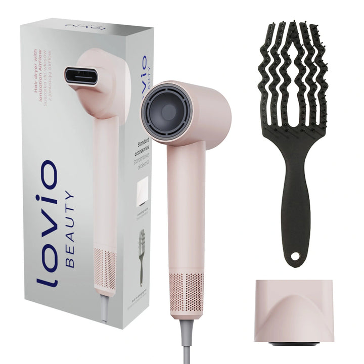 Profesionálny fén na vlasy Lovio Air Flow, ružový, LVHD001PK