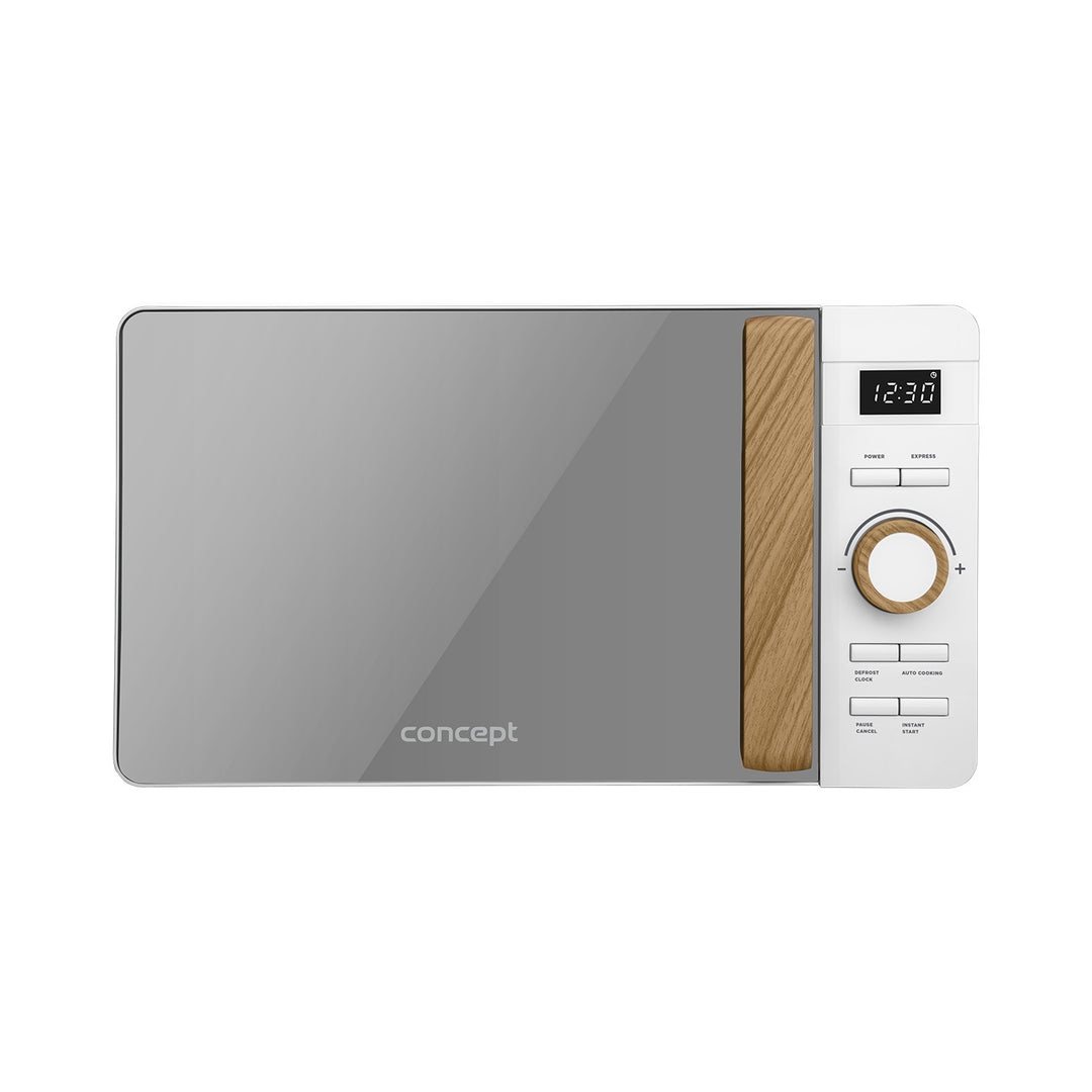 Mikrovlnná rúra Concept, 5 úrovní výkonu, funkcia rozmrazovania, objem 20 l, výkon 800 W, farba biela, MT4420wh