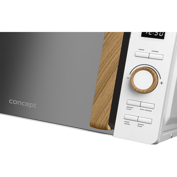 Mikrovlnná rúra Concept, 5 úrovní výkonu, funkcia rozmrazovania, objem 20 l, výkon 800 W, farba biela, MT4420wh