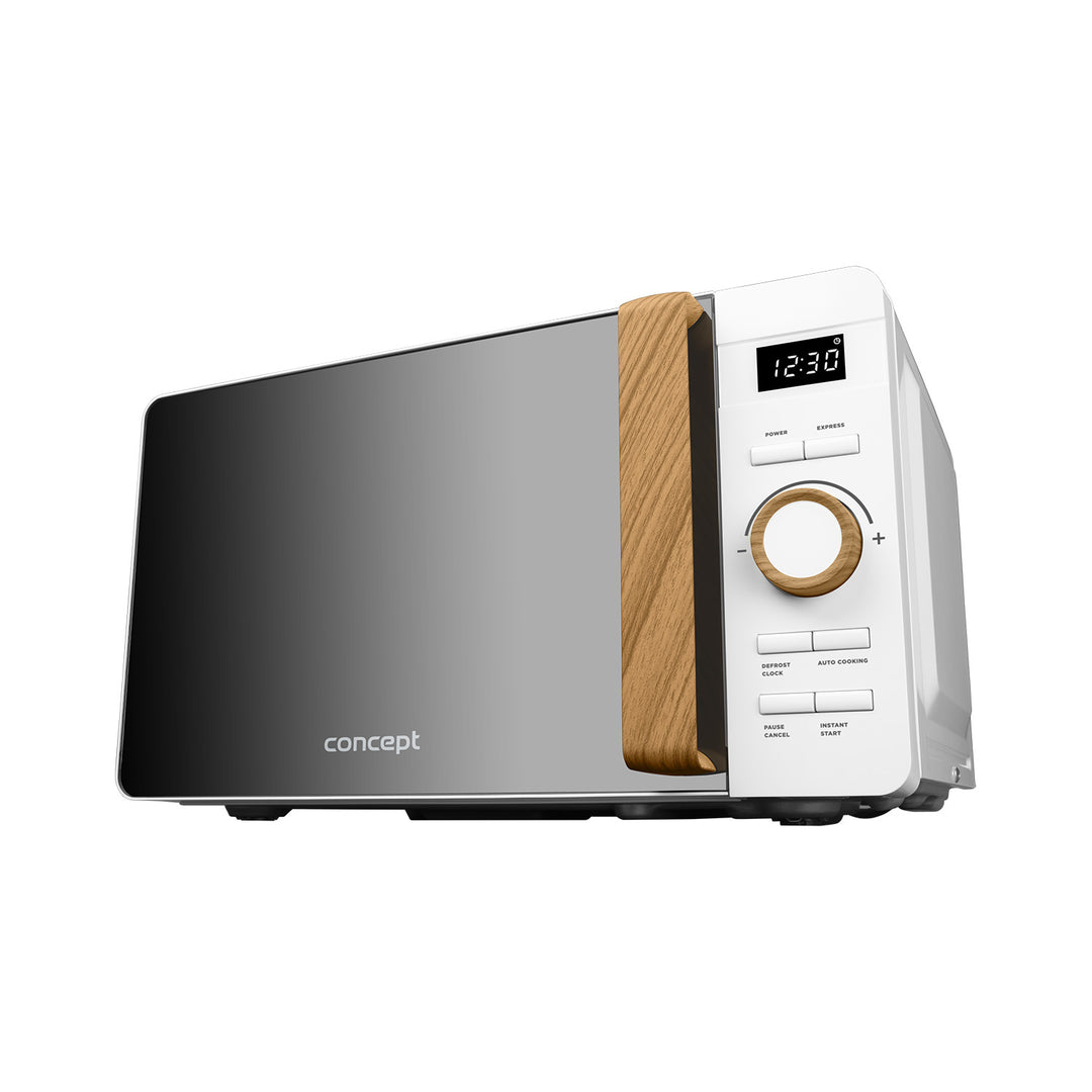 Mikrovlnná rúra Concept, 5 úrovní výkonu, funkcia rozmrazovania, objem 20 l, výkon 800 W, farba biela, MT4420wh