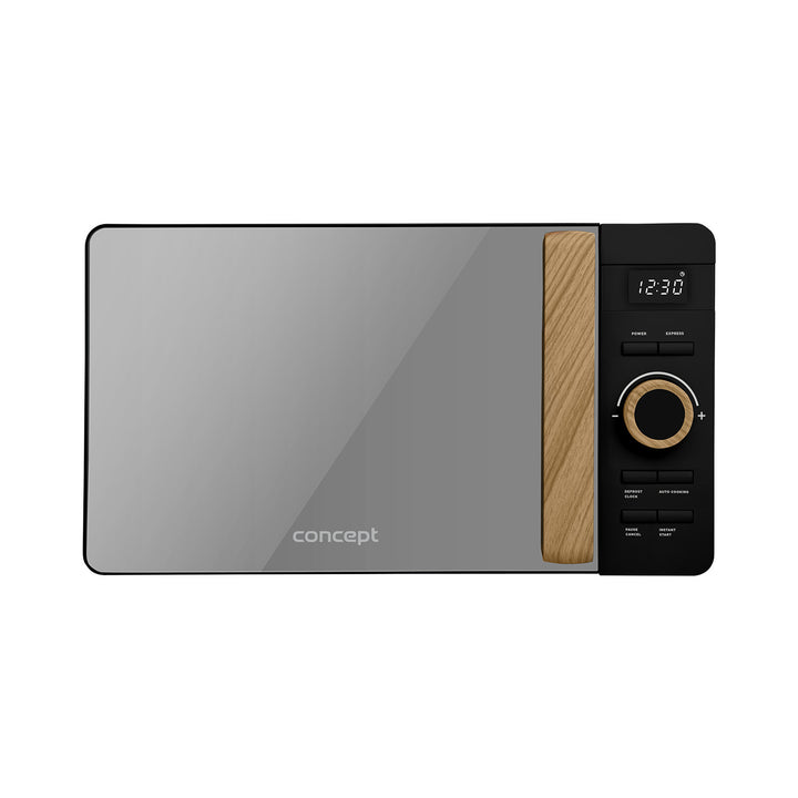 Mikrovlnná rúra Concept, 5 úrovní výkonu, funkcia rozmrazovania, objem 20 l, výkon 800 W, farba čierna, MT3520bc