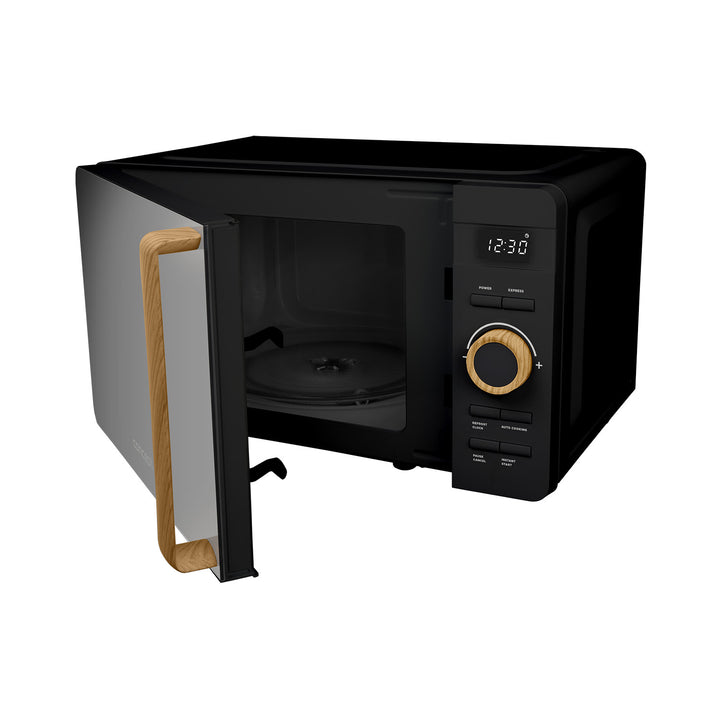 Mikrovlnná rúra Concept, 5 úrovní výkonu, funkcia rozmrazovania, objem 20 l, výkon 800 W, farba čierna, MT3520bc