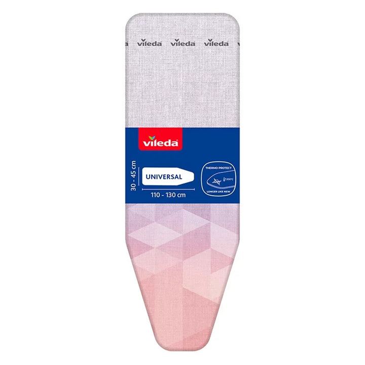 Obal na žehliacu dosku Vileda Diamond, dĺžka 110–130 cm, odolný voči vysokým teplotám, systém Quick Fix, 142468