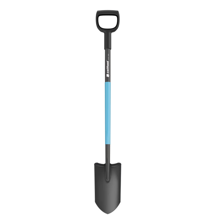 Školkárska / drenážna lopata, kalená a naostrená hlavica, ergonomická rukoväť, dĺžka 129 cm, Cellfast, CELLPRO