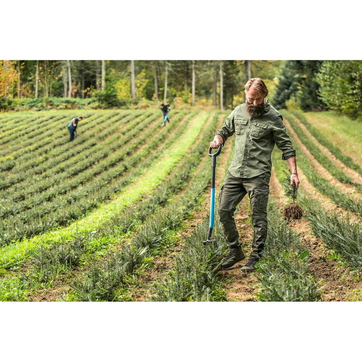 Školkárska / drenážna lopata, kalená a naostrená hlavica, ergonomická rukoväť, dĺžka 129 cm, Cellfast, CELLPRO