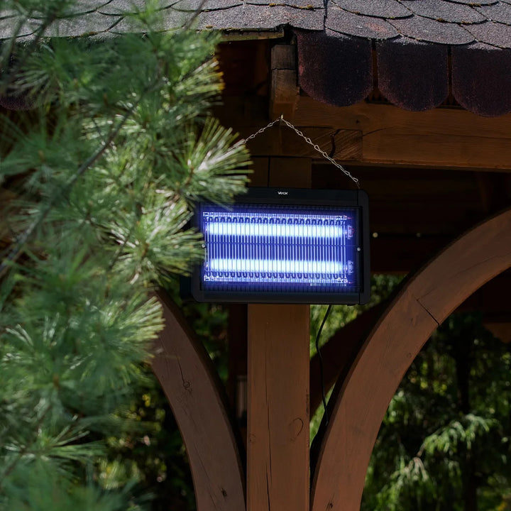Lampa na hubenie hmyzu – komáre, muchy, mole, elektrická pasca, UV, 20 W, Vayox
