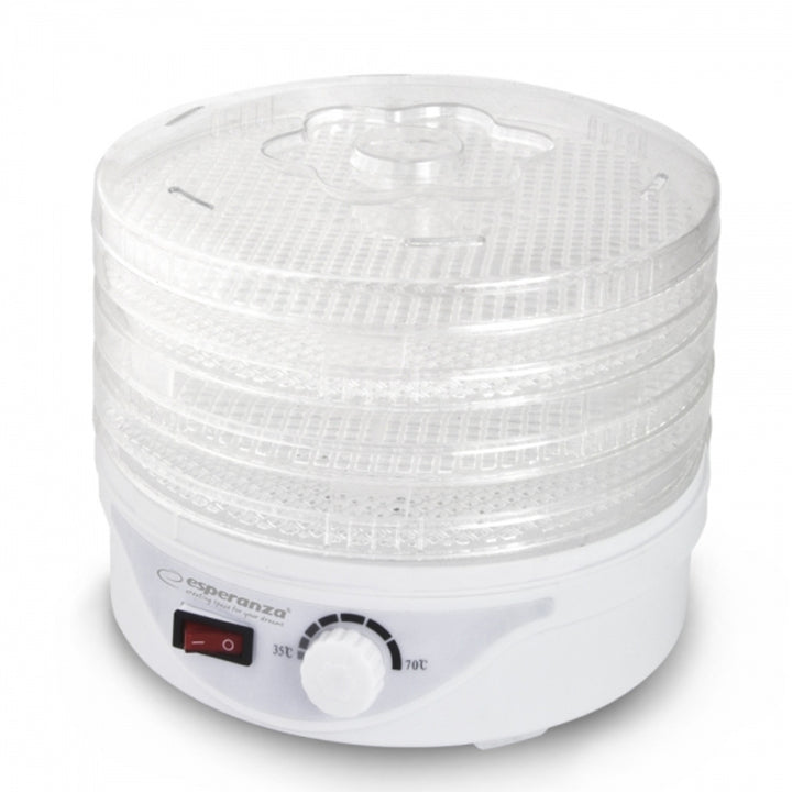 Sušička na huby, ovocie, zeleninu a bylinky, 250 W, 8 programov sušenia Esperanza