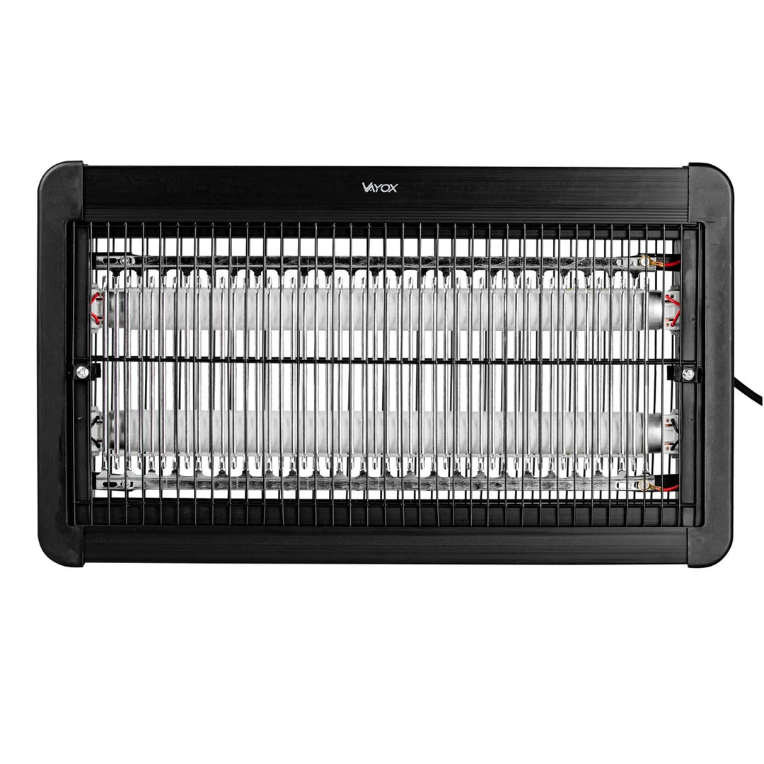 Lampa na hubenie hmyzu – komáre, muchy, mole, elektrická pasca, UV, 20 W, Vayox, 2 kusy