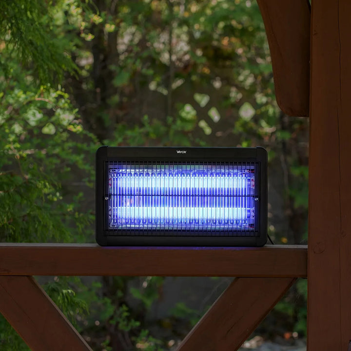 Lampa na hubenie hmyzu – komáre, muchy, mole, elektrická pasca, UV, 20 W, Vayox, 2 kusy