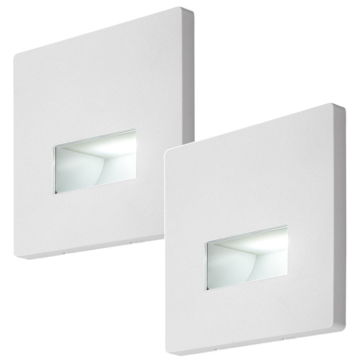 Lampa Lunca LED 1 W, IP20, biela, nastaviteľná farba svetla 3000, 4500, 6500 K, 77196, 2 kusy