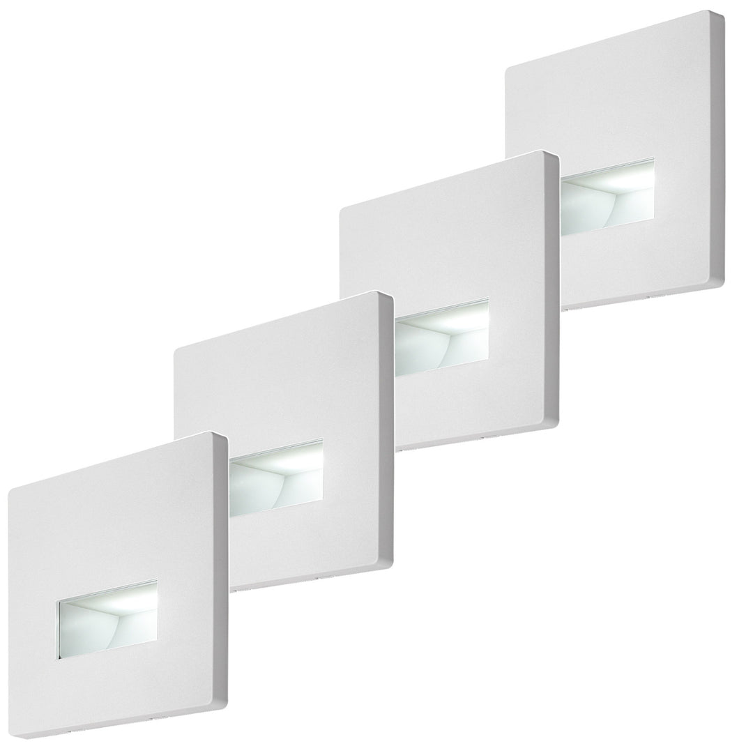 Lampa Lunca LED 1 W, IP20, biela, nastaviteľná farba svetla 3000, 4500, 6500 K, 77196, 4 kusy