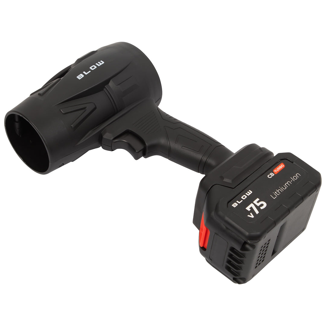 Akumulátorový fúkač BLOW 21 V CB TURBO, 130 000 otáčok, 2,4 Ah, kufrík