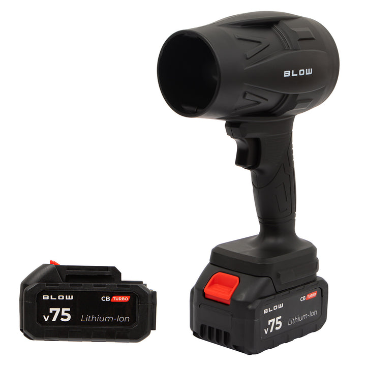 Akumulátorový fúkač BLOW 21 V CB TURBO, 130 000 otáčok, 2,4 Ah, kufrík