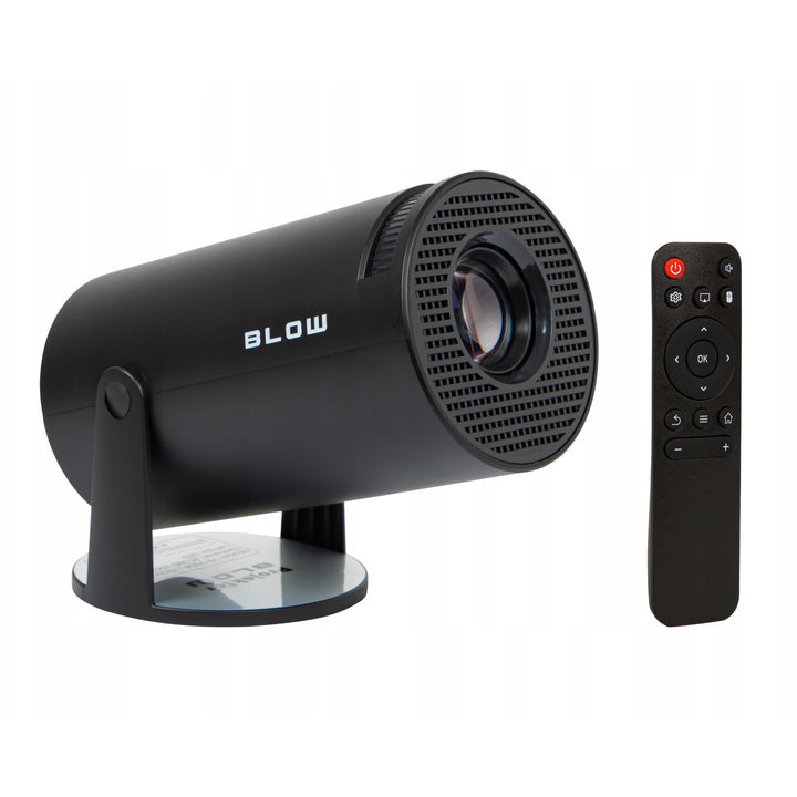 Prenosný projektor Blow, Android TV, vstavaný reproduktor 3 W, rozlíšenie 720p a dekódovanie až do 4K, ostrý a živý obraz, 79-705#