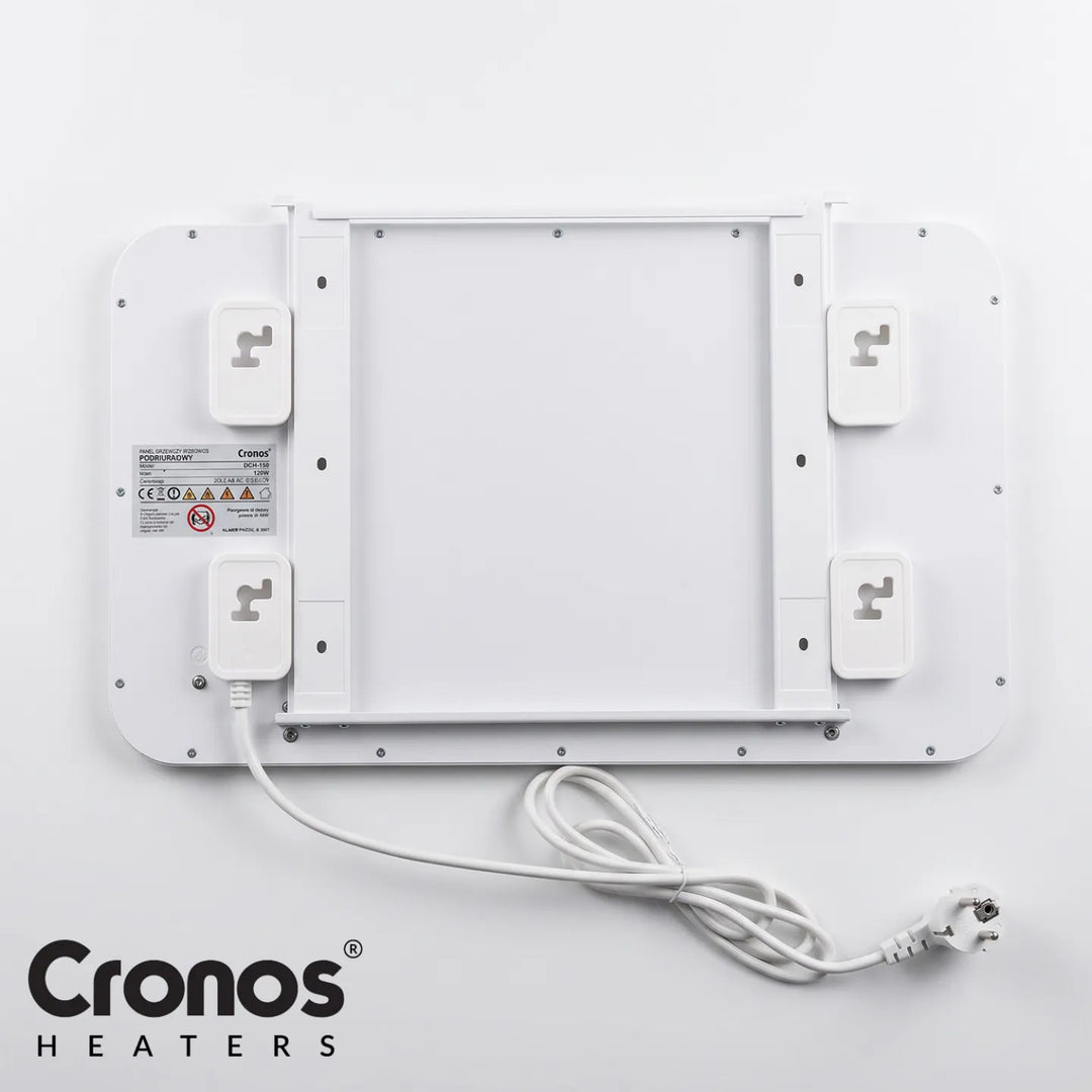 Infračervený ohrievací panel pod stôl Cronos, výkon 120 W, časovač, 3 stupne výkonu, DCH-150