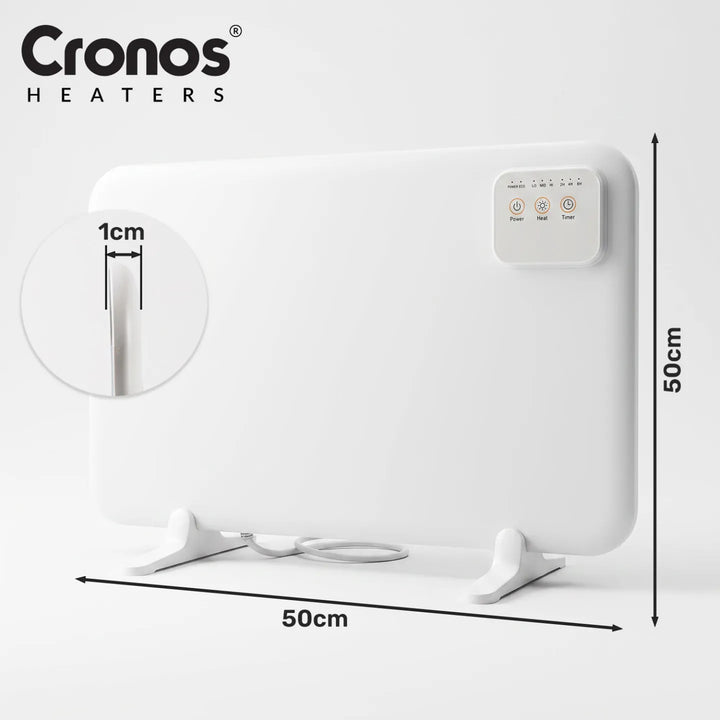 Infračervený ohrievací panel pod stôl Cronos, výkon 120 W, časovač, 3 stupne výkonu, DCH-150
