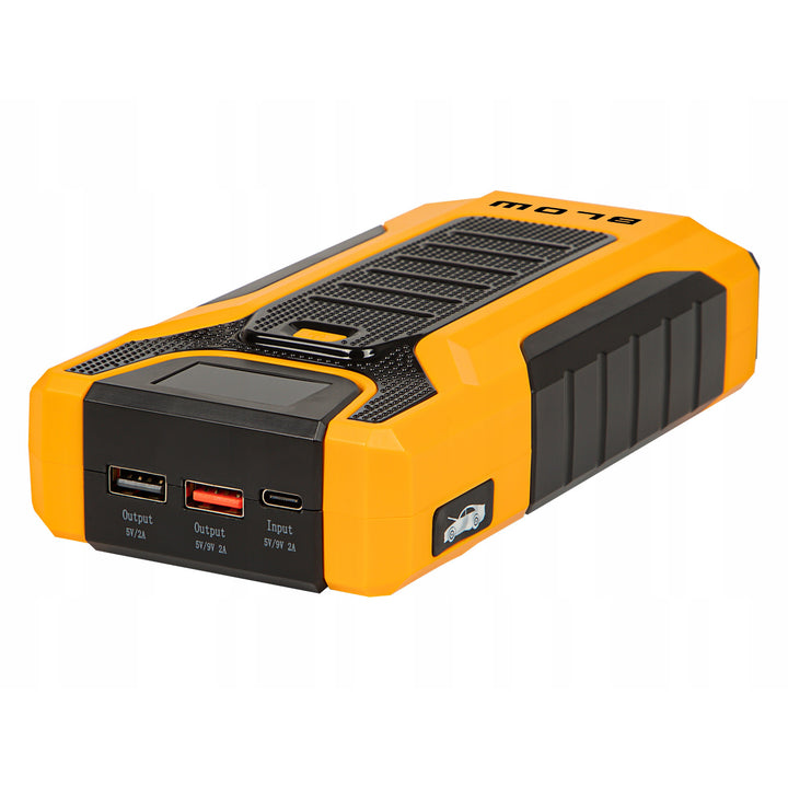 Jump Starter Blow, funkcia powerbanky a baterky, prúd – štartovací 600 A, špičkový 1000 A, kapacita 30 000 mAh, 81-203#
