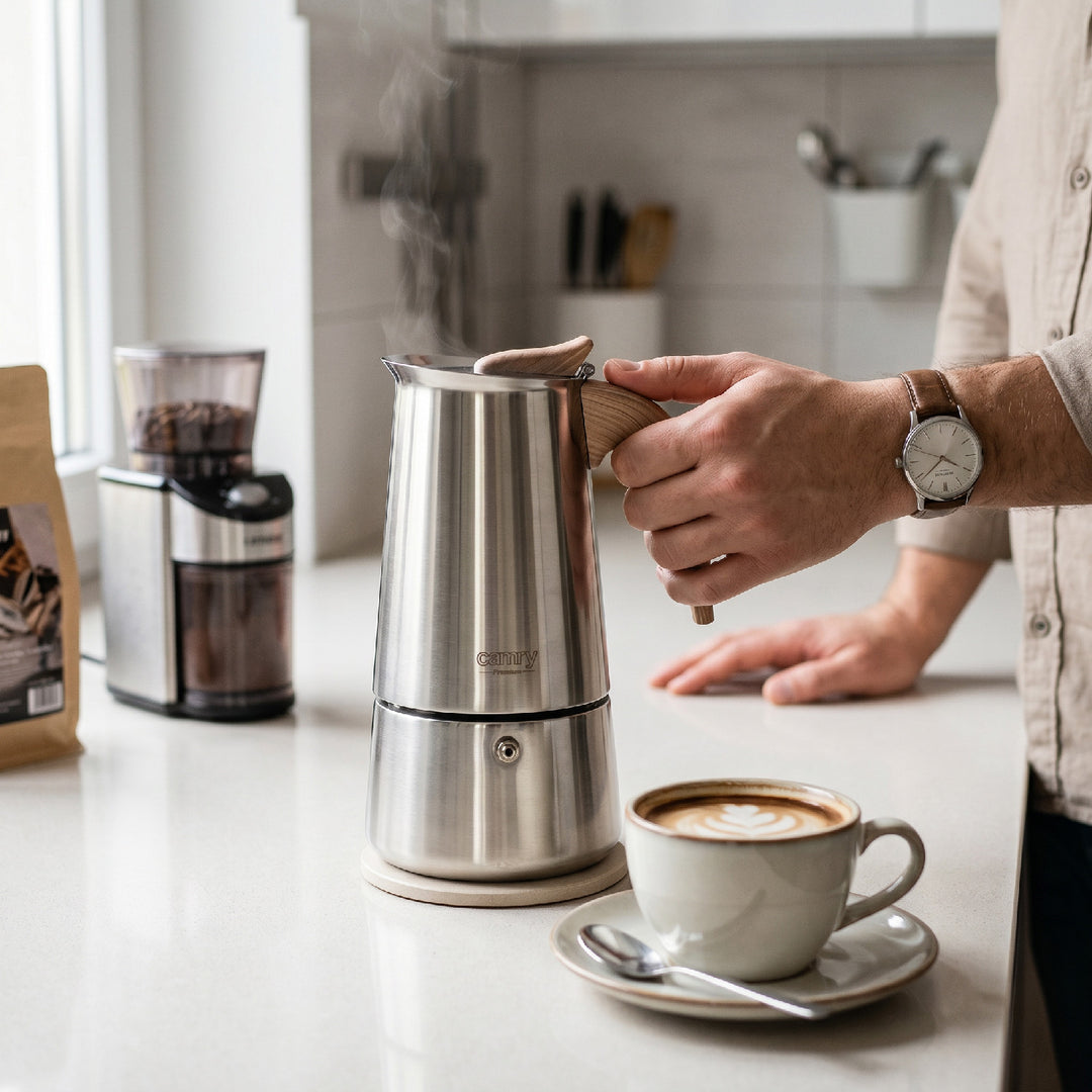 Espresso kávovar Camry CR 4424 s objemom 450 ml