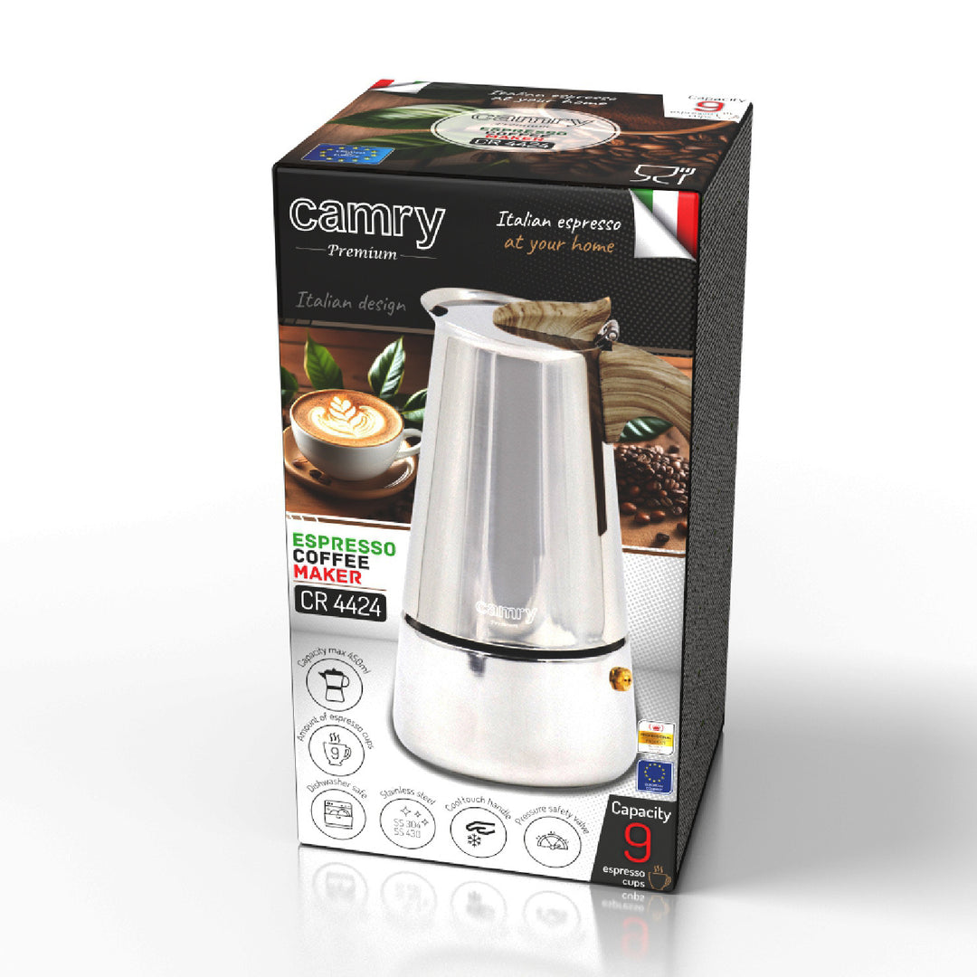Espresso kávovar Camry CR 4424 s objemom 450 ml