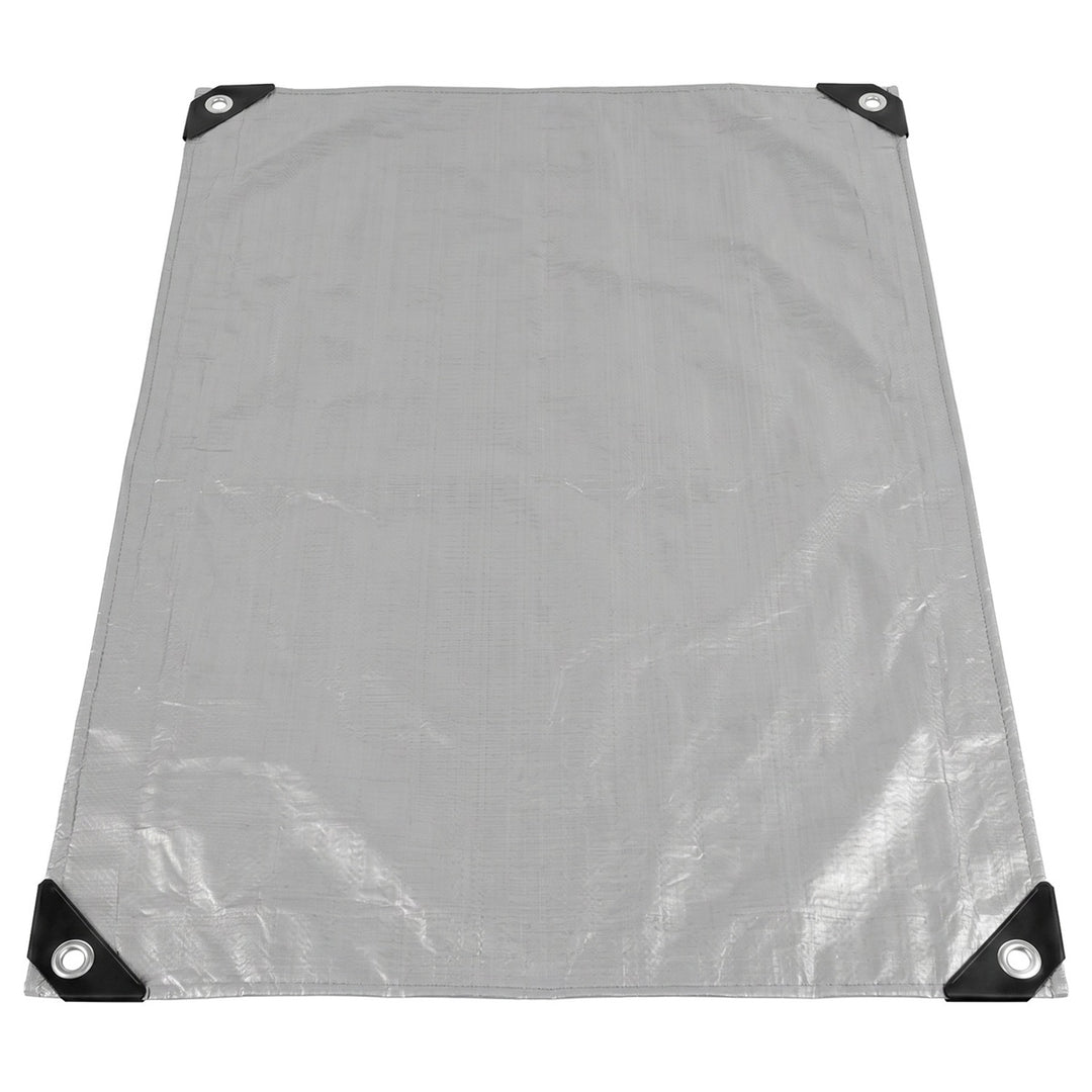 Strieborná plachta 120 g, 4 × 6 m, VA0476, vodovzdorná, Vayox