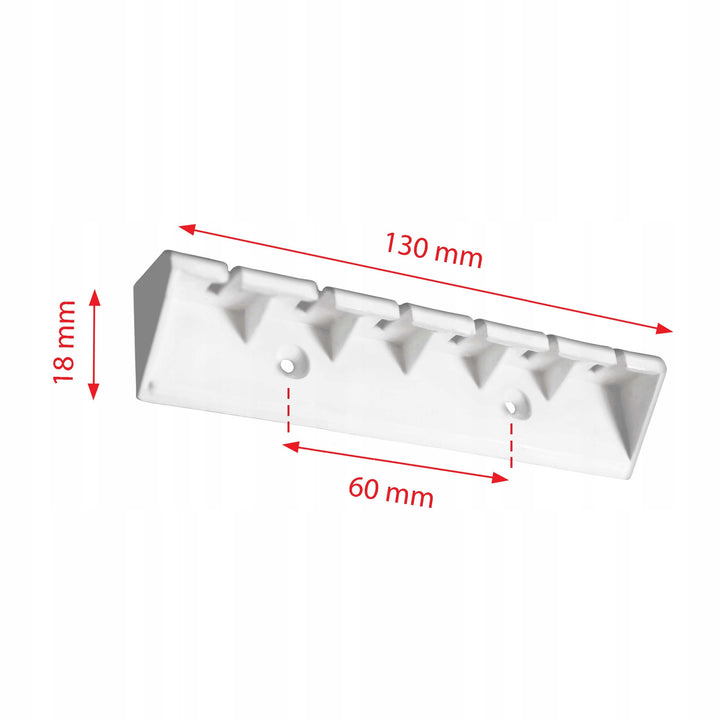 Stropný sušiak na bielizeň s 6 tyčami, 140 cm, sušiaca plocha 8,4 m, farba Sepio