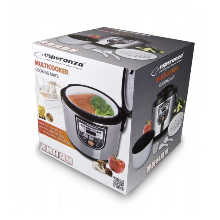 Multicooker, multifunkčný spotrebič, Cooking Mate 860 W, Esperanza