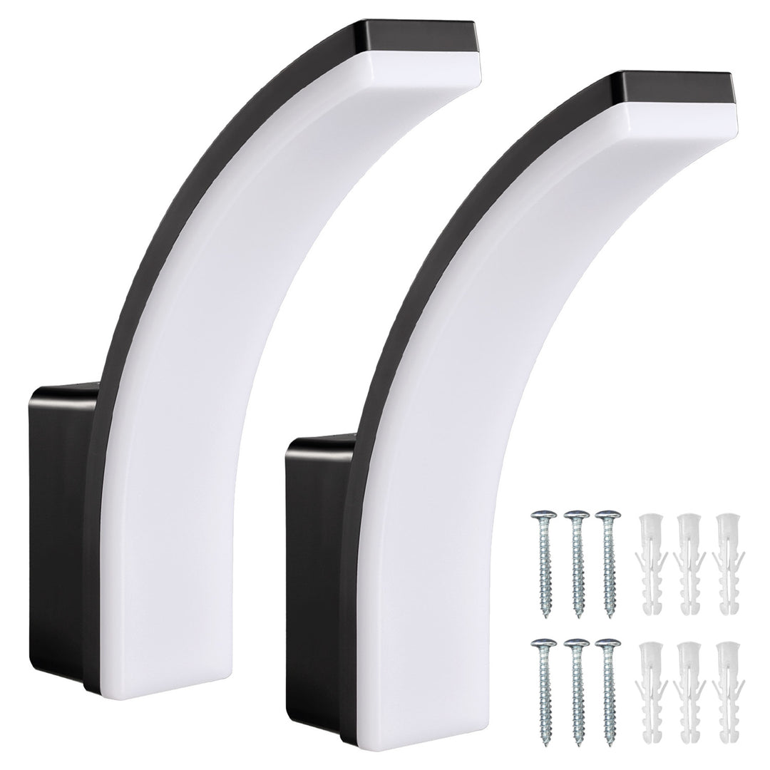 LED svietidlo Maclean, čierna farba, 20 W, IP65, 2750 lm, neutrálna biela farba (4000 K) MCE511 B, 2 kusy