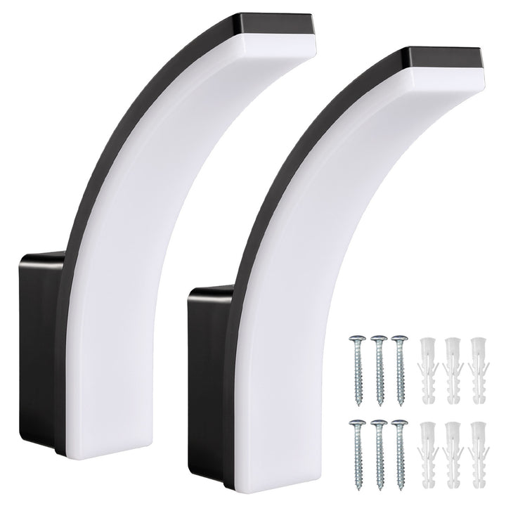 LED svietidlo Maclean, čierna farba, 20 W, IP65, 2750 lm, neutrálna biela farba (4000 K) MCE511 B, 2 kusy