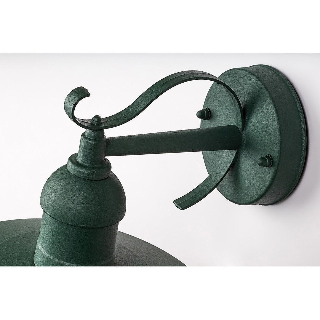 Nástenná lampa Rabalux, vonkajšia, IP44, E27, max. 60 W, zelená, Oslo, 2 ks