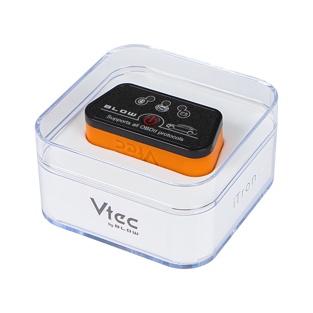 Diagnostický rozhranie OBD2 Vtec iTRON Blow, Bluetooth 4.0, bezdrôtová komunikácia s palubným počítačom vozidla, vysoká kompatibilita, 58-660#