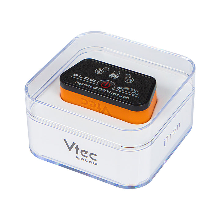 Diagnostický rozhranie OBD2 Vtec iTRON Blow, Bluetooth 4.0, bezdrôtová komunikácia s palubným počítačom vozidla, vysoká kompatibilita, 58-660#