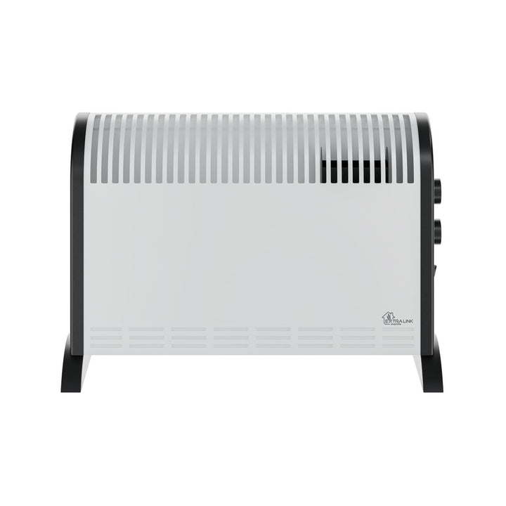 Elektrický konvektorový radiátor Extralink, výkon 2000 W, vstavaný ventilátor na rozvod tepla, 3-stupňové nastavenie, režim turbo, LCV-06