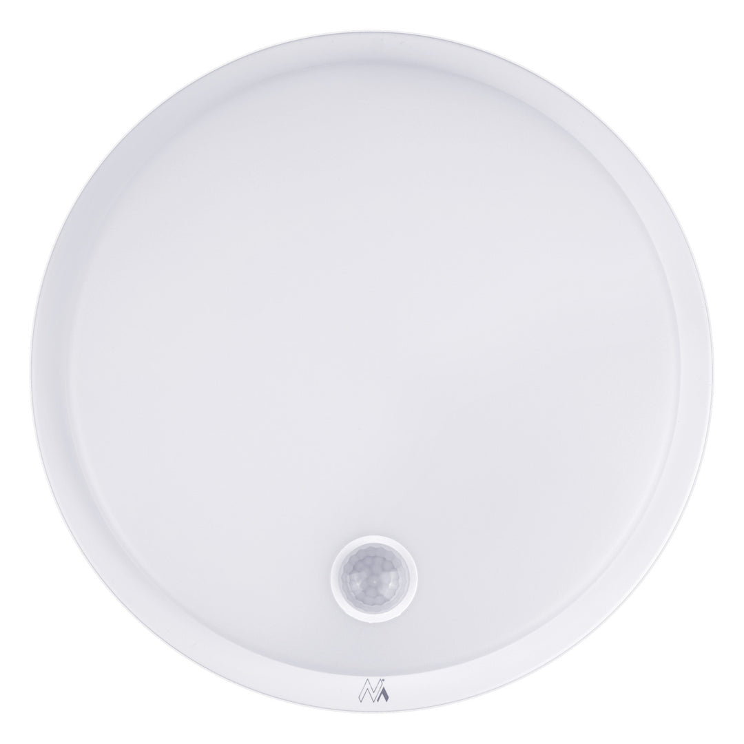 LED svietidlo s pohybovým senzorom Maclean, senzor PIR, biela farba, 10 W, IP65, 1000 lm, neutrálna farba svetla, MCE525 W, 2 ks