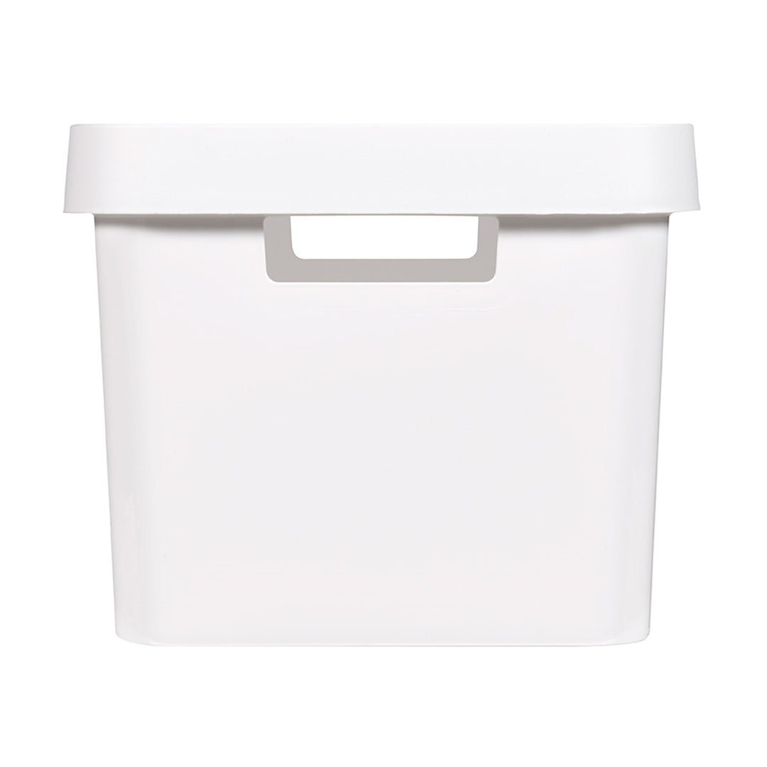 Nádoba s vekom Curver Infinity 17 l, biela, 2 ks