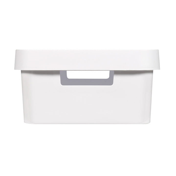 Nádoba s vekom Curver Infinity 11 l, biela, 4 ks
