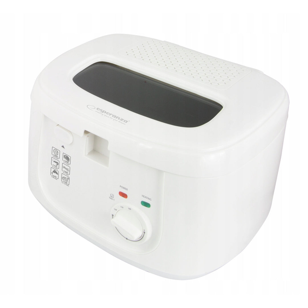 Fritéza Esperanza SPRING ROLL, 2,5 l, 1800 W, regulácia teploty, Esperanza