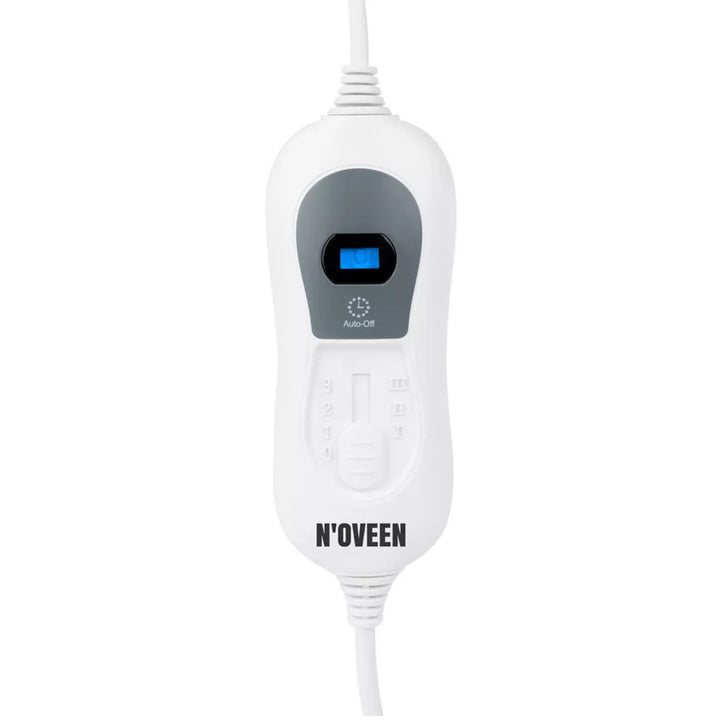 Elektrická topiaca podložka, ohrievač nôh s diaľkovým ovládaním, 3 stupne, 100 W, Noveen
